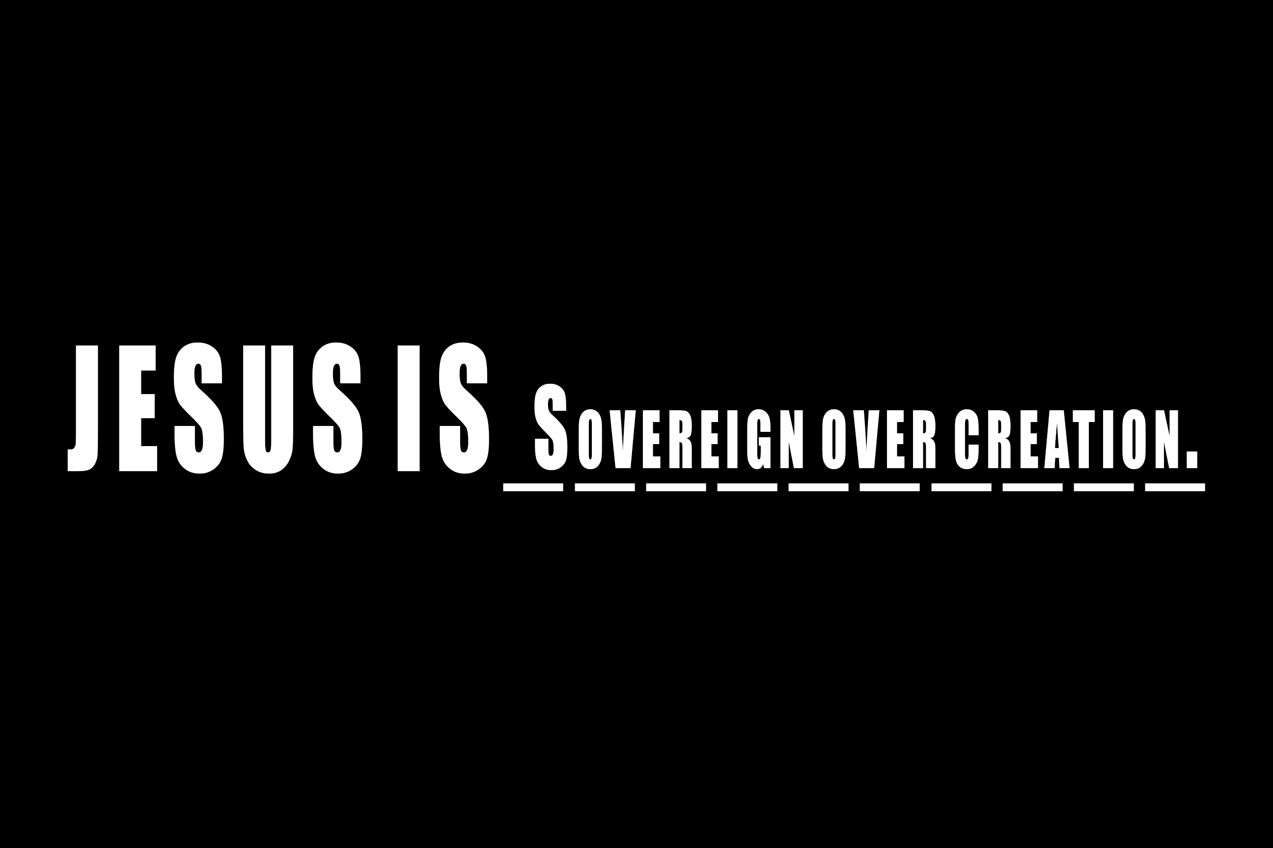 John 6:16-21 - Jesus is Sovereign over Creation - Life-Giver Church